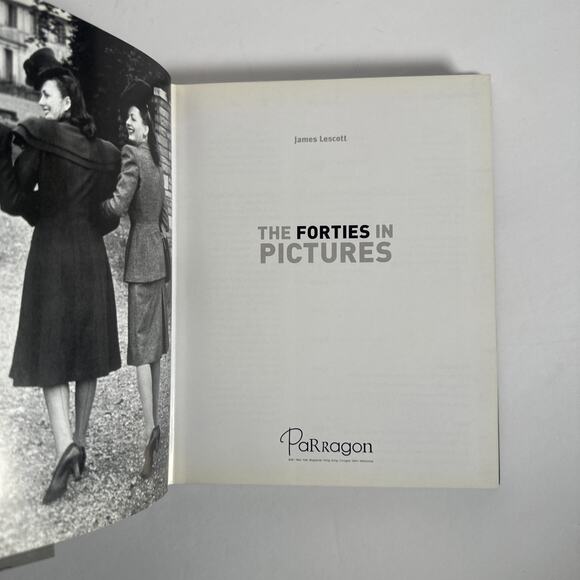 The Forties In Pictures- WWII Book (Hardcover) - Picture 8 of 10